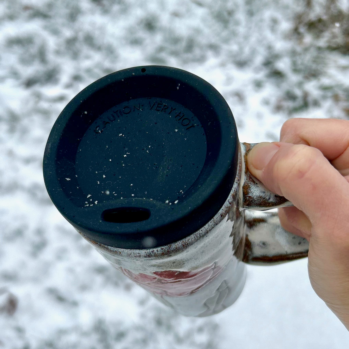 Handmade Tulip Travel Mug