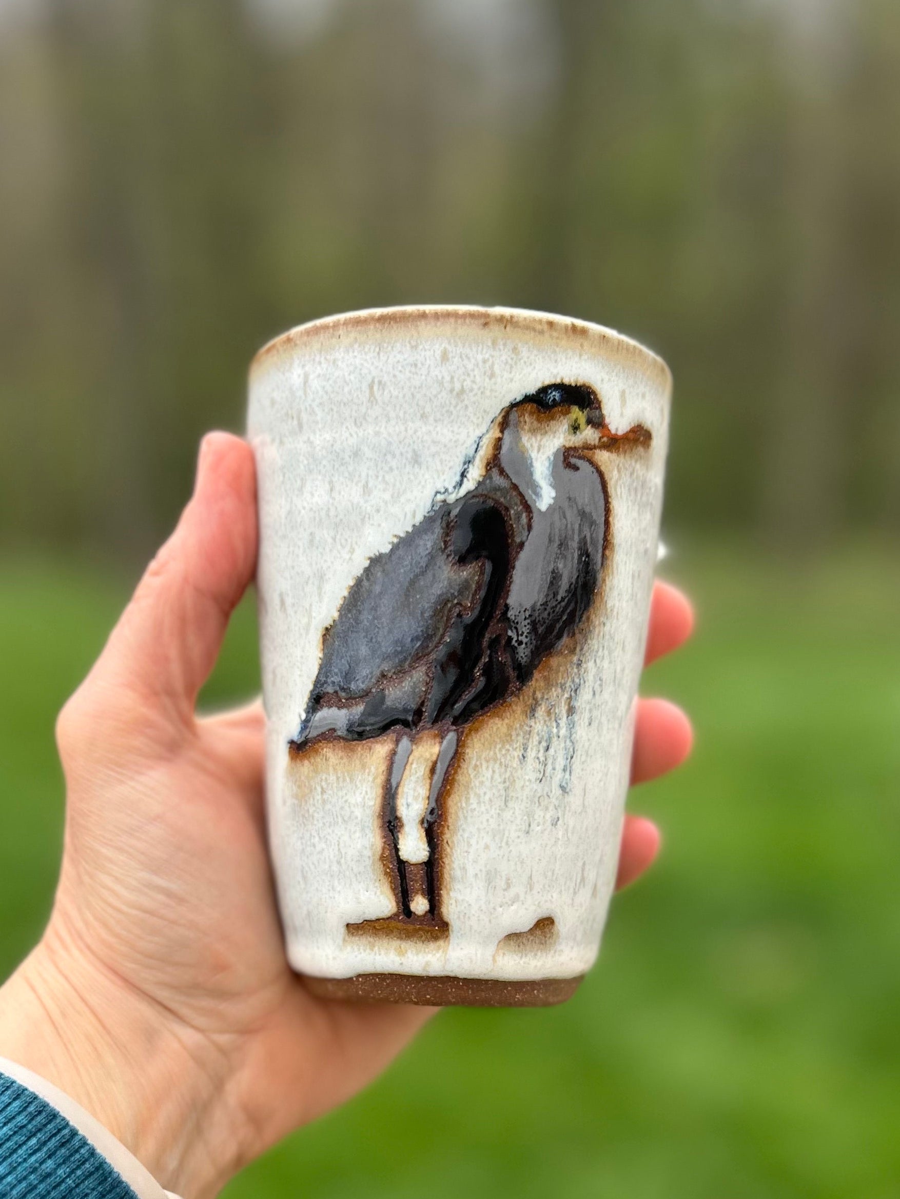 Handmade Bird Cup