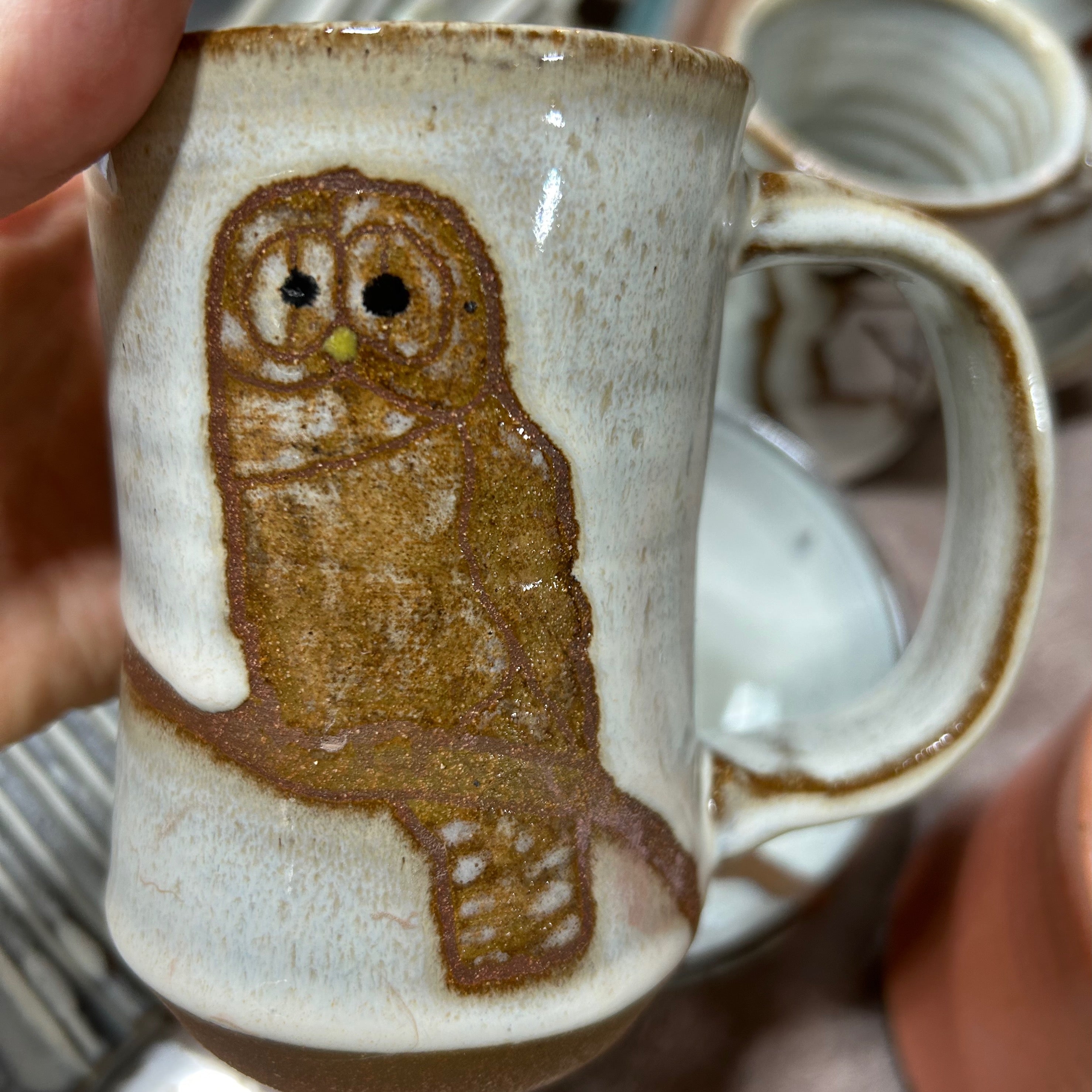 Handmade Bird Mug