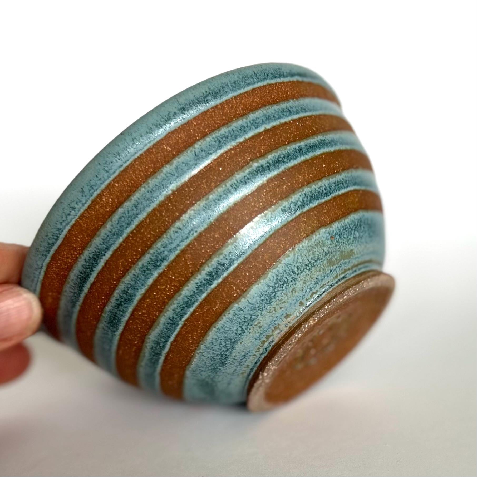 Funky Stripes Ice Cream Bowl: Small for Salsa, Prep, Mise en Place, Dips